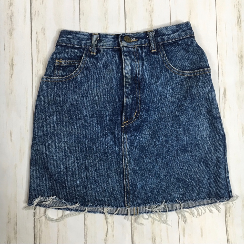 Vintage Georges Marciano for Guess Denim Skirt